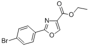 CAS 登录号：391248-23-0， 2-(4'-溴苯基)-1,3-恶唑-4-羧酸乙酯
