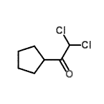 CAS 登录号：39140-52-8， 2,2-二氯-1-环戊基乙酮