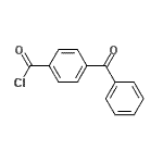 CAS 登录号：39148-58-8， 4-苯甲酰基苯甲酰氯