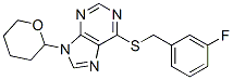 CAS 登录号：3918-07-8， 6-[(3-氟苯基)甲硫基]-9-(四氢吡喃-2-基)嘌呤