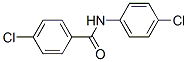结构式 CAS# 39193-06-1, 4-氯-N-(4-氯苯基)苯甲酰胺