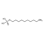CAS 登录号：3921-30-0， 癸基二氢磷酸酯