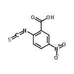 CAS 登录号：392312-73-1， 2-异硫氰酸基-5-硝基苯甲酸