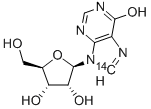 CAS#: 3926-71-4， Inosine-8-14C