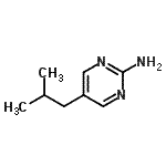 CAS 登录号：39268-70-7， 5-异丁基-2-嘧啶胺