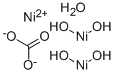 结构式 CAS# 39380-74-0, 碱性碳酸镍水合物