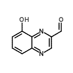 CAS 登录号：394223-67-7， 8-羟基-2-喹喔啉甲醛