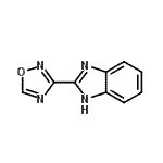 CAS 登录号：39512-77-1， 2-(1,2,4-恶二唑-3-基)-1H-苯并咪唑