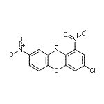 CAS#: 39522-56-0， 3-Chloro-1,8-Dinitro-10H-Phenoxazine