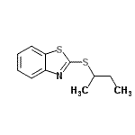 CAS 登录号：39543-14-1， 2-(仲-丁基硫基)-1,3-苯并噻唑