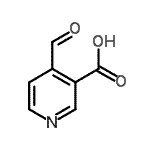 CAS 登录号：395645-41-7， 4-甲酰基烟酸