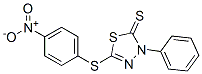 CAS#: 39572-15-1， 5-(P-Nitrophenylthio)-3-Phenyl-1,3,4-Thiadiazole-2(3H)-Thione