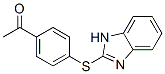 CAS#: 39572-17-3， 1-[4-(1H-Benzimidazol-2-Ylthio)Phenyl]Ethan-1-One
