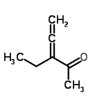 CAS 登录号：39579-60-7， 3-乙基-3,4-戊二烯-2-酮