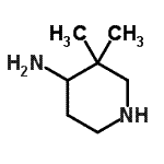 CAS#: 396133-38-3， 3,3-Dimethyl-4-Piperidinamine