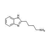 CAS 登录号：39650-64-1， 4-(1H-苯并咪唑-2-基)-1-丁胺