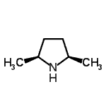 CAS 登录号：39713-71-8， (2R,5S)-2,5-二甲基吡咯烷