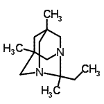 CAS 登录号：397880-30-7， 2-乙基-2,5,7-三甲基-1,3-二氮杂三环[3.3.1.1<sup>3,7</sup>]癸烷