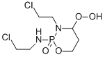 CAS 登录号：39800-28-7， N,3-二(2-氯乙基)-4-氢过氧基-2-氧代-1-氧杂-3-氮杂-2-磷杂环己烷-2-胺