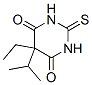 CAS 登录号：39847-06-8， 5-乙基-5-丙-2-基-2-硫代-1,3-二嗪农-4,6-二酮