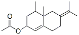 CAS 登录号：39850-93-6， (4,4a-二甲基-6-丙-2-亚基-2,3,4,5,7,8-六氢萘-2-基)乙酸酯