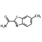 CAS 登录号：39876-82-9， 6-甲基-1,3-苯并噻唑-2-甲酰胺