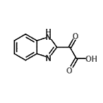 CAS 登录号：399004-90-1， 1H-苯并咪唑-2-基(氧代)乙酸