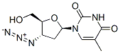 CAS 登录号：399024-19-2， 1-[(2R,4S,5S)-4-叠氮基-5-(羟基甲基)四氢呋喃-2-基]-5-甲基嘧啶-2,4-二酮