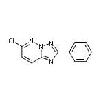CAS 登录号：39931-63-0， 6-氯-2-苯基[1,2,4]三唑并[1,5-b]哒嗪