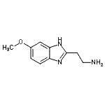 CAS 登录号：3998-58-1， 2-(5-甲氧基-1H-苯并咪唑-2-基)乙胺