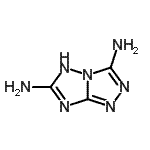 CAS 登录号：400063-96-9， 5H-[1,2,4]三唑并[4,3-b][1,2,4]三唑-3,6-二胺