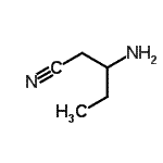 结构式 CAS# 400090-60-0, 3-氨基戊腈