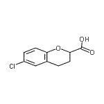 CAS 登录号：40026-24-2， 6-氯-2-色满羧酸