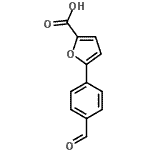 CAS#: 400744-65-2， 5-(4-Formylphenyl)-2-Furoic Acid