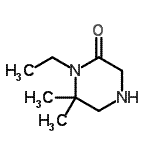 CAS#: 400756-14-1， 1-Ethyl-6,6-Dimethyl-2-Piperazinone