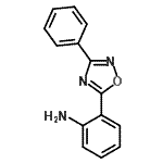 CAS 登录号：40077-67-6， 2-(3-苯基-1,2,4-恶二唑-5-基)苯胺