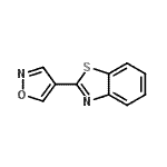 CAS#: 40142-84-5， 2-(1,2-Oxazol-4-Yl)-1,3-Benzothiazole