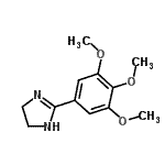 CAS 登录号：401465-33-6， 2-(3,4,5-三甲氧基苯基)-4,5-二氢-1H-咪唑