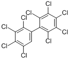 CAS 登录号：40186-72-9， 2,2',3,3',4,4',5,5',6-九氯联苯