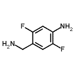 CAS 登录号：401909-15-7， 4-(氨基甲基)-2,5-二氟苯胺