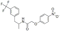 CAS 登录号：40256-87-9， N-[1-甲基-2-[3-(三氟甲基)苯基]乙基]-2-(4-硝基苯氧基)乙酰胺