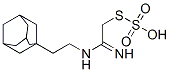 CAS 登录号：40283-73-6， 硫代硫酸氢 S-[2-[2-(金刚烷-1-基)乙基氨基]-2-亚氨基乙基]酯