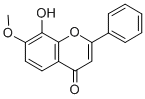 CAS#: 40316-76-5， 8-Hydroxy-7-Methoxyflavone
