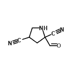 CAS 登录号：403497-93-8， 2-甲酰基-2,4-吡咯烷二甲腈