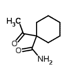 CAS 登录号：403615-61-2， 1-乙酰基环己烷甲酰胺