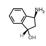 CAS 登录号：403671-98-7， (1S,3S)-3-氨基茚满-1-醇