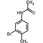CAS 登录号：40371-61-7， N-(3-溴-4-甲基苯基)乙酰胺
