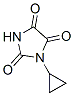 CAS 登录号：40408-46-6， 1-环丙基咪唑烷-2,4,5-三酮