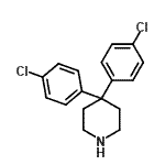 CAS 登录号：40421-34-9， 4,4-二(4-氯苯基)哌啶