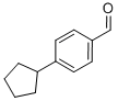 CAS 登录号：40452-70-8， 4-环戊基苯甲醛